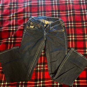 True Religion Women’s Becky Jeans Size 26 Straight leg